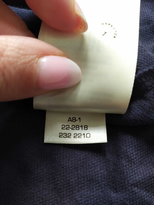 GANT Polo Granatowa Regular Fit XL Bawełna Logo Premium