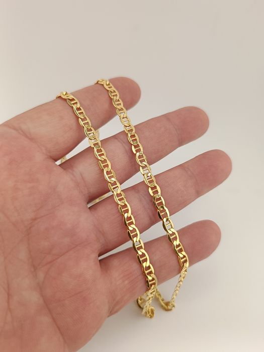 Złoty Łańcuszek Gucci Pr.585 14K Nowy 55cm