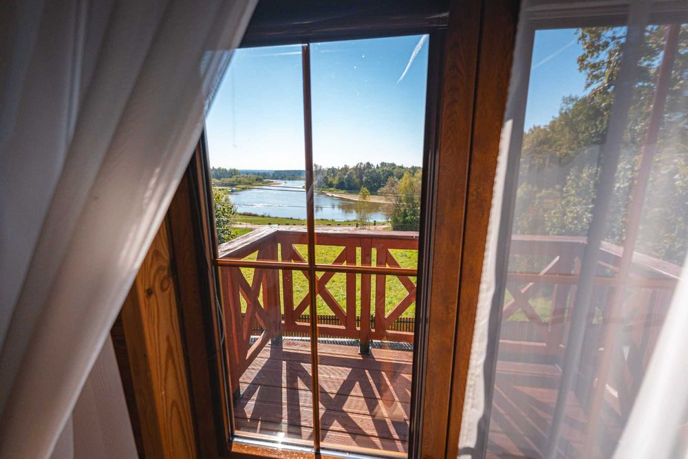 Bug Na Skarpie - Domek z Balią i Kominkiem na wynajem | Nad rzeką