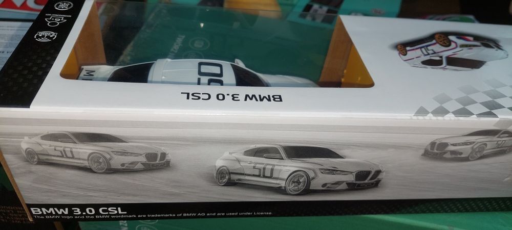 Samochód zdalnie sterowany Rastar BMW 3.0 CSL, super prezent