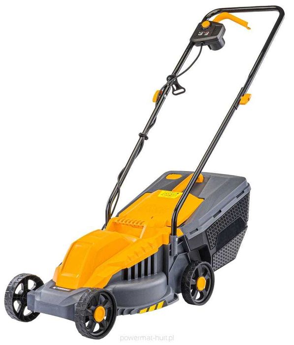POWERMAT Kosiarka Elektryczna Trawy 2200w Nóż 32cm Lekka Duży PM1277