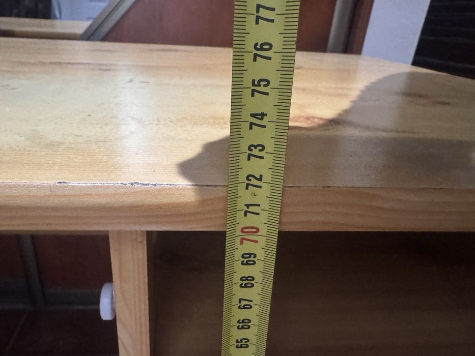 Biurko z szufladami 108x54x72 cm