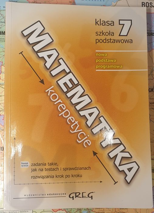 Matematyka korepetycje klasa 7 szkoła podstawowa.