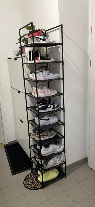 Półka na buty NOWA szafka regał DIY organizer 10 poziomów 173cm obuwie
