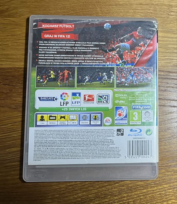 Gra Fifa 12 - PS3 - stan dobry