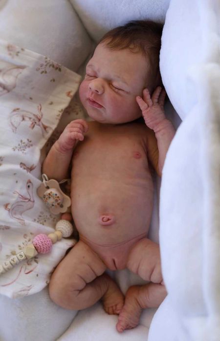 Silikonowa , oryginalna lalka reborn, cała z silikonu