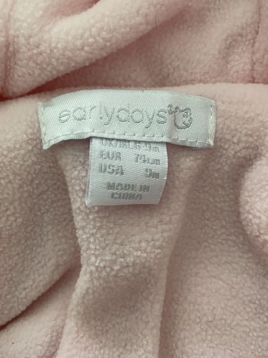 Kombibezon zimowy dla dziewczynki 6-9 miesiecy 74cm
