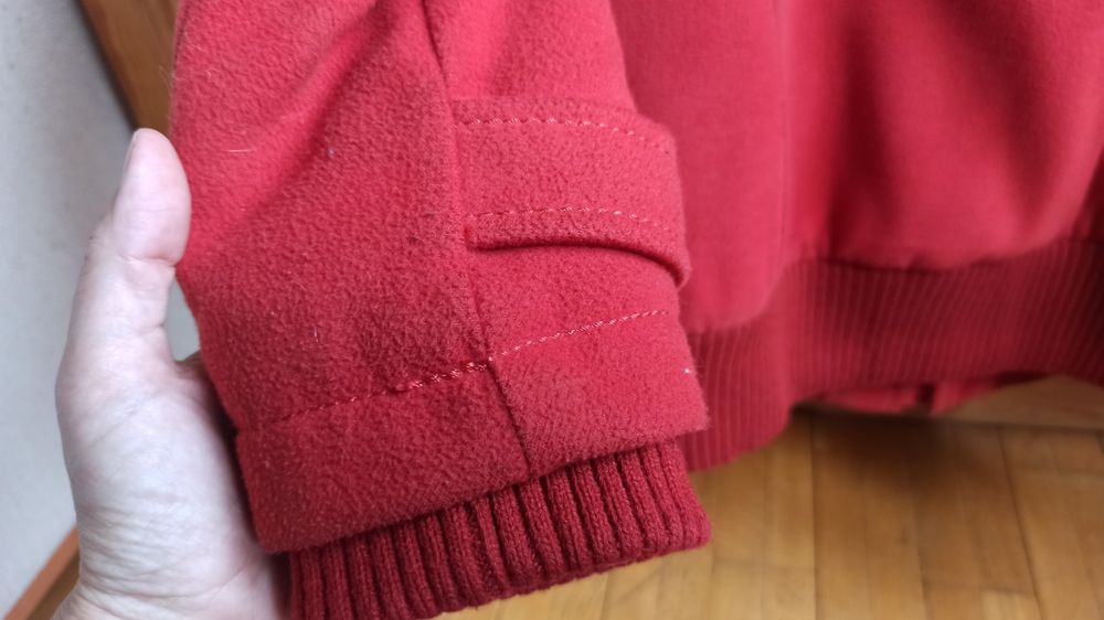 Płaszcz zimowy kolor ceglasty