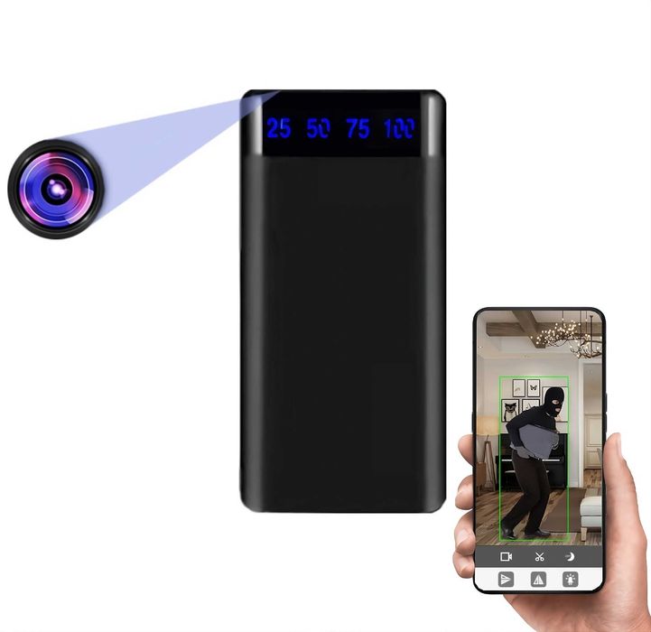 Ukryta Kamera Powerbank Wifi Na Żywo 20 Godz Mkh18