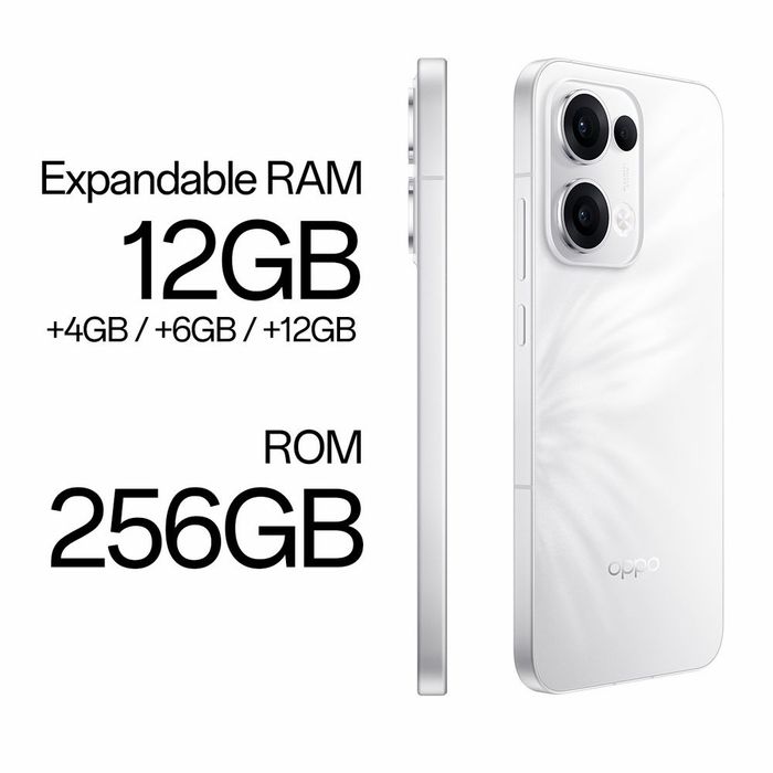OPPO Reno 13 5G 12/256 Branco Pluma Ac/ trocas