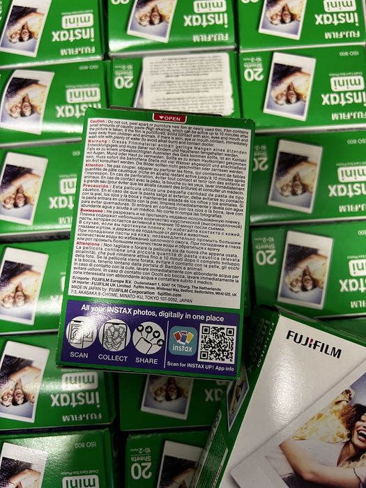 Картриджі Fujifilm Instax Mini Film 20