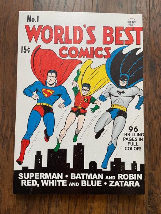 DC Comics obraz na płótnie Batman, Robin, Superman