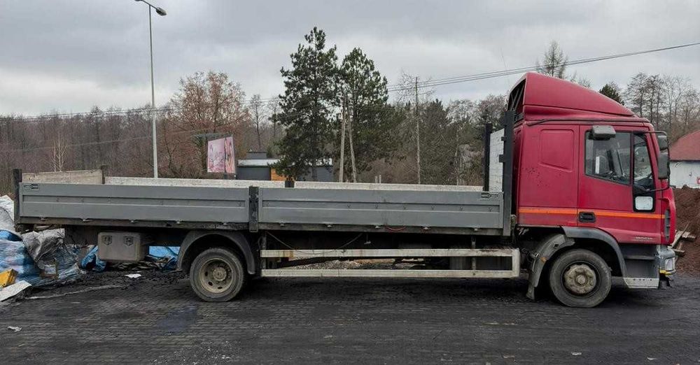 Solówka ciężarowa skrzyniowa Iveco Eurocargo 120e18. Sprawne