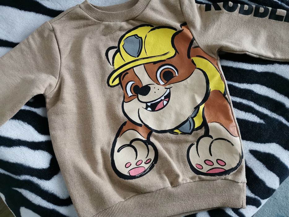 Bluza Psi Patrol Rubble Sinsay r.116