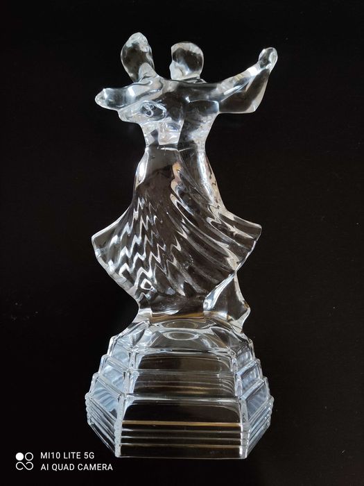 Peça de cristal bailarinos
