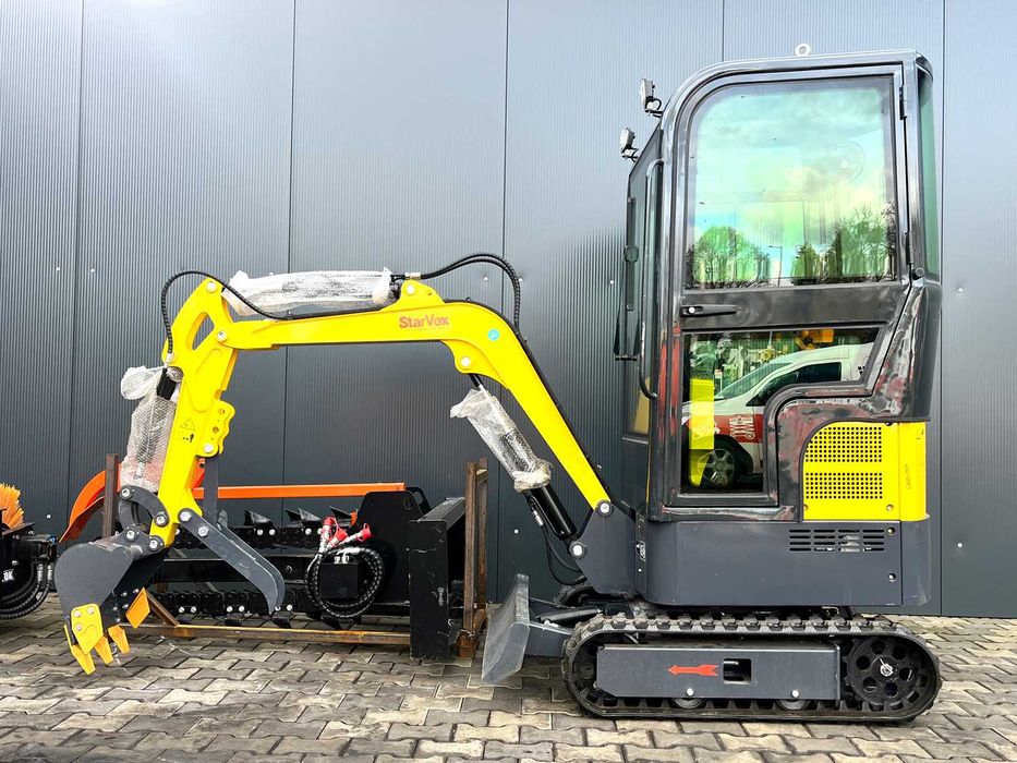 Minikoparka gąsienicowa Captok CK13 1000 kg 1 tona benzyna