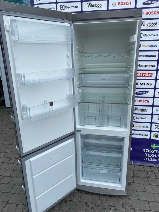 Холодильник б/в Electrolux 323л металік з Європи ГАРАНТІЯ #08256