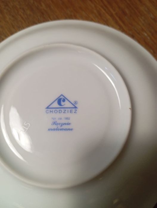 Porcelana używane Iwona ze złotą nitką