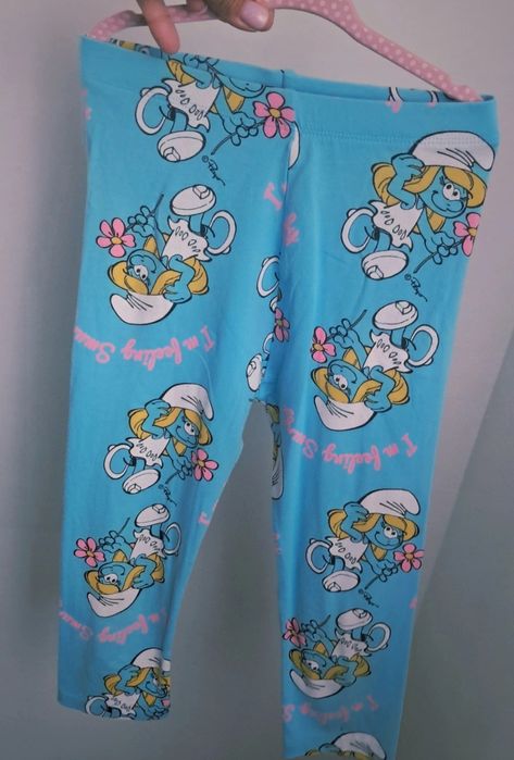 Legginsy Smerfy 134