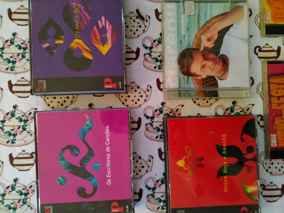 Cd's antigos de música variada