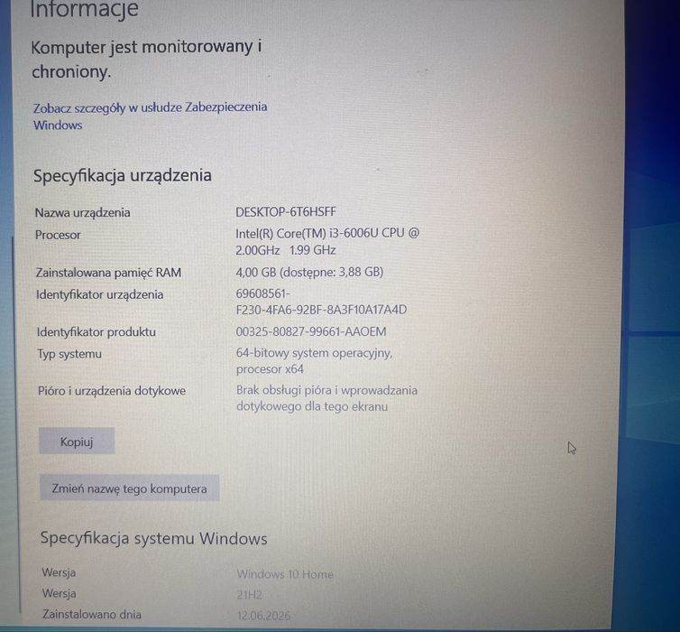 laptop asus aspire