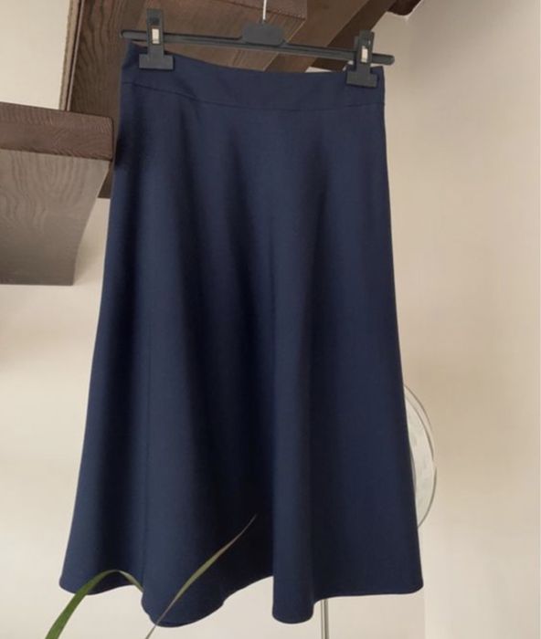 Granatowa spódnica rozm 38