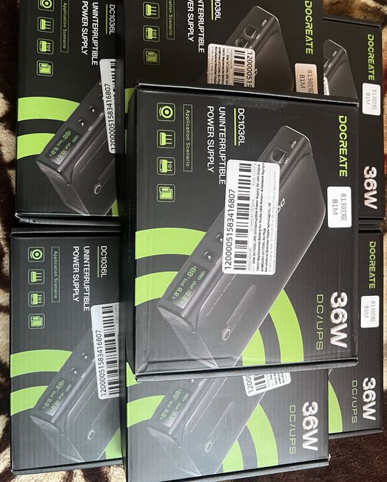 дбж (ибп) 36w для роутера DS 1036 L Docreate, ups 14000mah  потужності