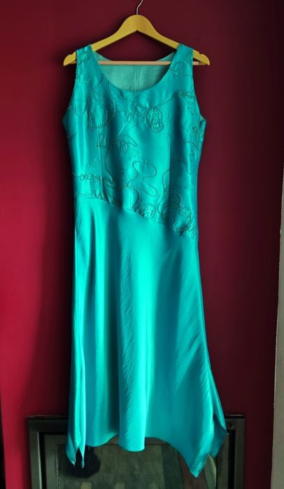 Lindíssimo Vestido de festa/cerimônia, verde água.