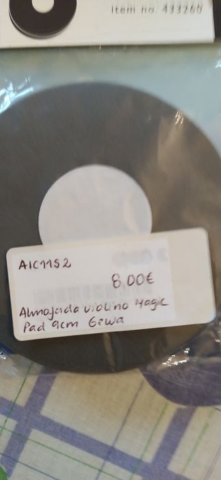 Almofada violino criança pequena Gewa