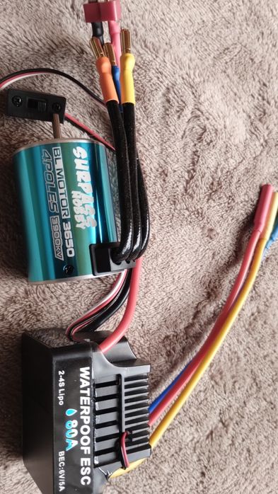 Zestaw bezszczotkowy RC.