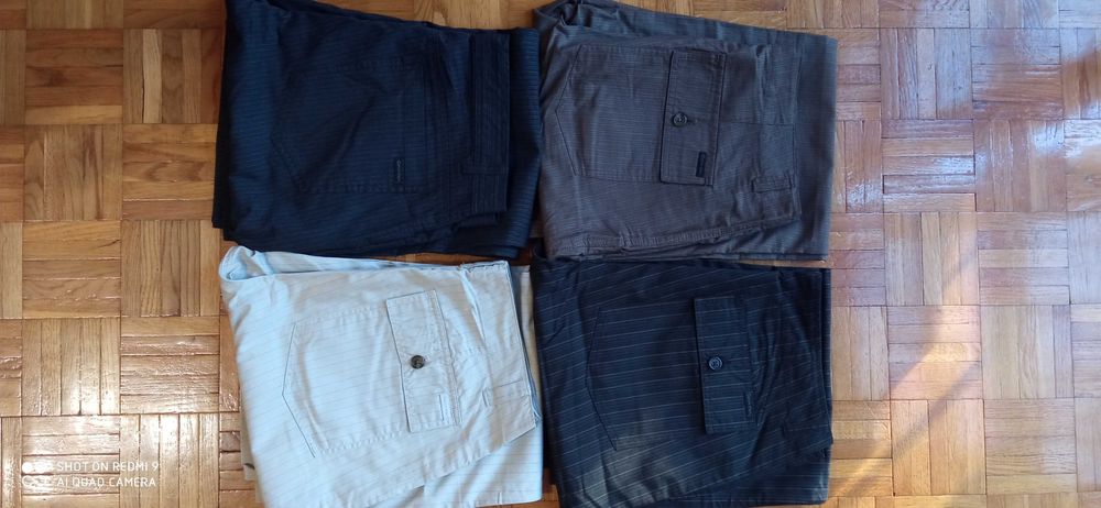 Spodnie Calvin Klein 32 x 30 - NOWE ! , Bawełniane , czarne w paski