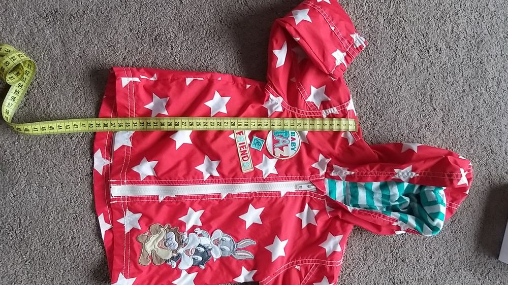 Wiatrówka kurteczka rozmiar 86