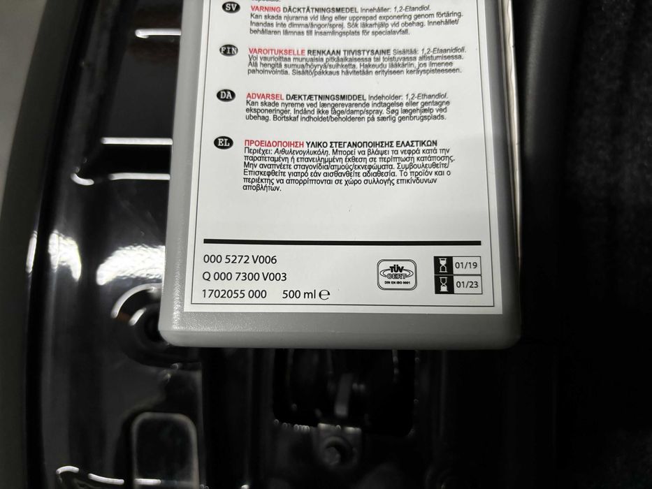 Smart / Mercedes-Benz - Líquido/ Fluído Pneus P/ Kit/ Compressor NOVOS