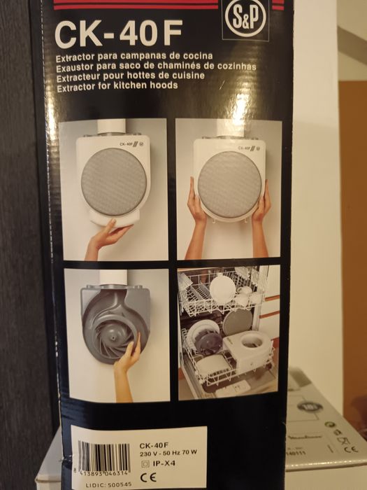 Extrator de ar cozinha