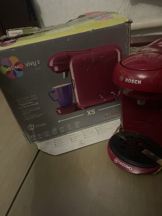 Капсульна кавоварка Bosch Tassimo Vivy 2 Red .