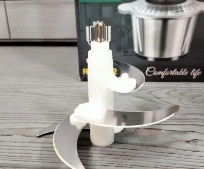 Потужний подрібнювач 1300 Вт! Електричний подрібнювач RB-2202 Кухонний