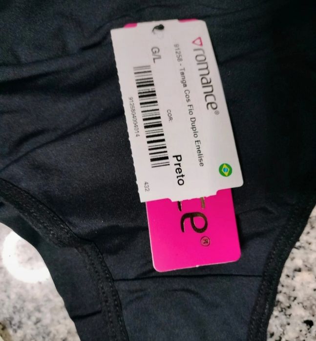 Tanga Cos Fio Duplo Enelise - Nova