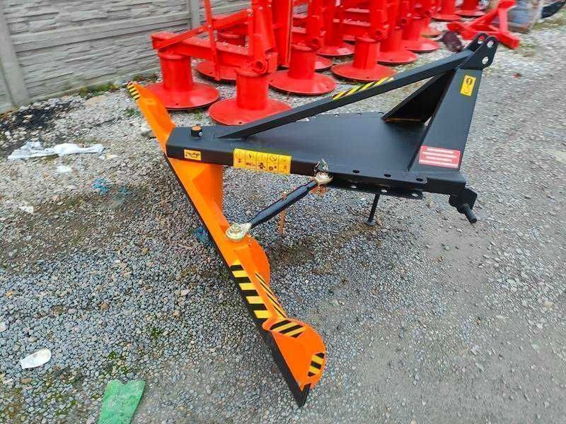 Pług do śniegu spych-do ciągnika na tył-OBROTOWY-solidny blacha 4mm