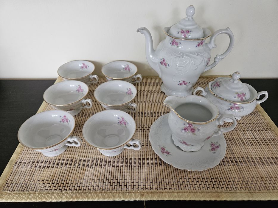 Chińska porcelana - zestaw do kawy