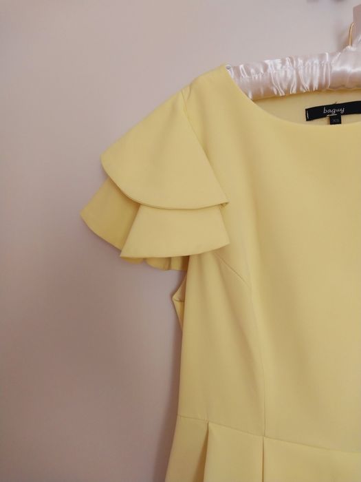 Vestido amarelo Baguy