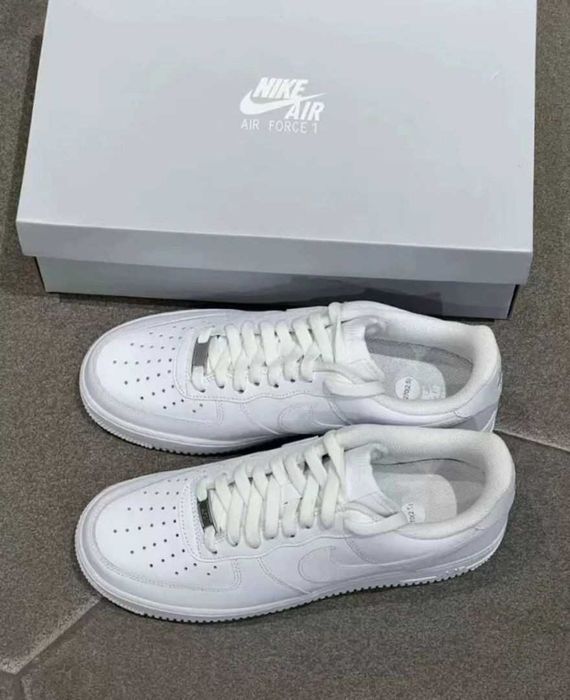 Buty meskie Mokasyny Nike_Air_Force_1_Low '07_Biały R.42