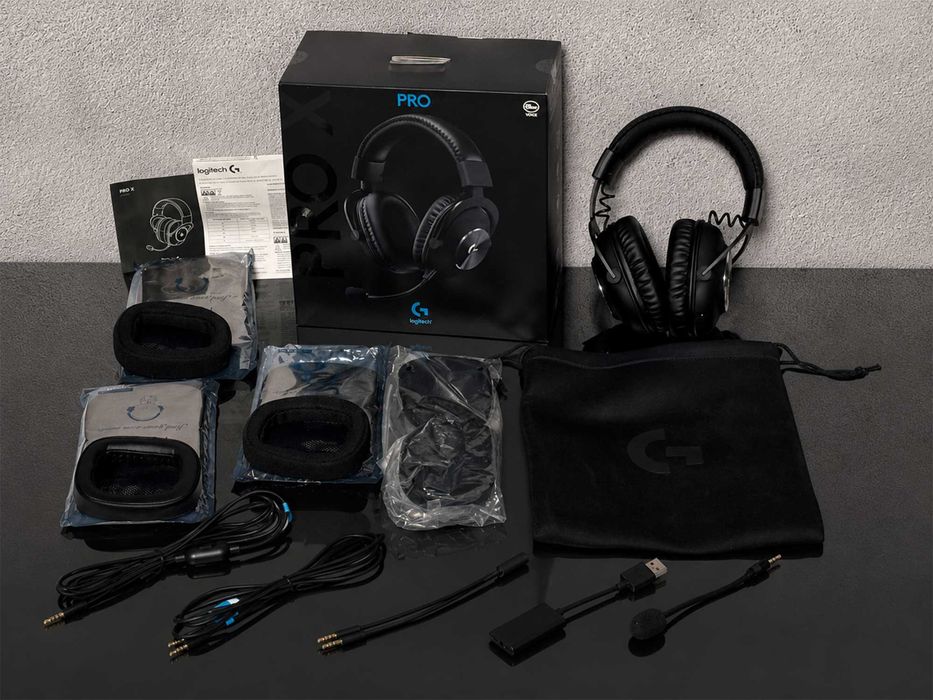 Навушники Logitech G PRO X Gaming Headset Black (981-000818)