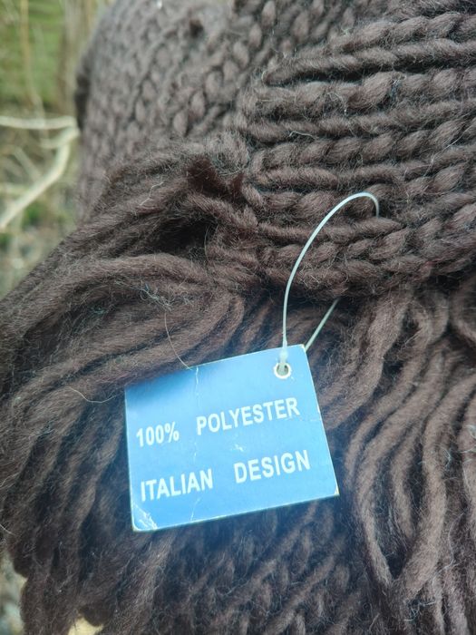 Szalik zimowy gruby NOWY damski długi  italian Design