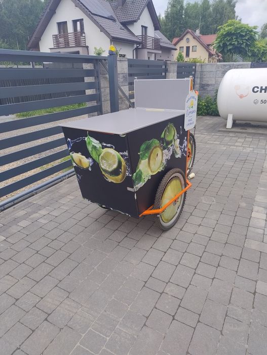 Rower riksza cargo gastronomiczny lemoniady