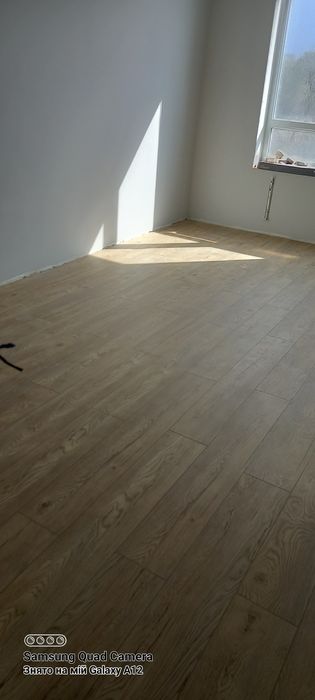 Кварц вініл ламінат паркетна дошка встановлення