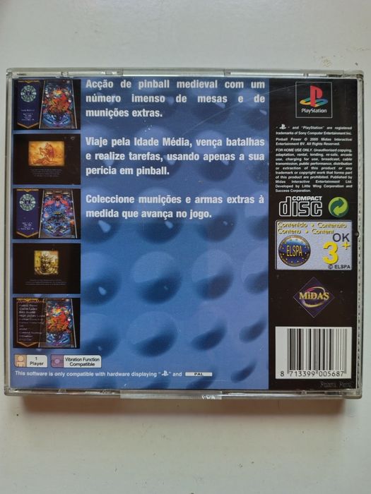 Pinball Power - PS1/PlayStation 1