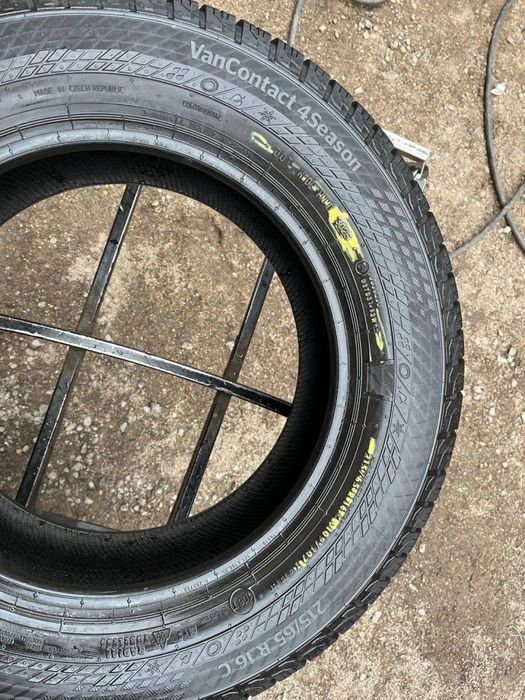 Шины бу 215 65 R 16 C Continental vancontact 4season всесезон грузовые