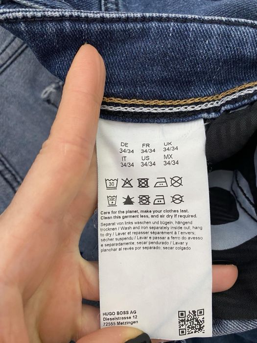 Hugo Boss W34 L34 джинсы