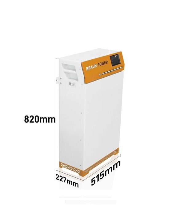 Magazyn Energii Off-Grid Braun 48V 314Ah 16KW LIFEPO4 LFP QQ7 Bogdan