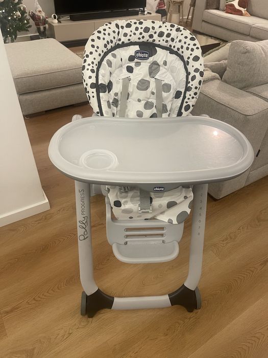 Cadeira alta de refeicoes bebe - Chicco Polly Progres 5